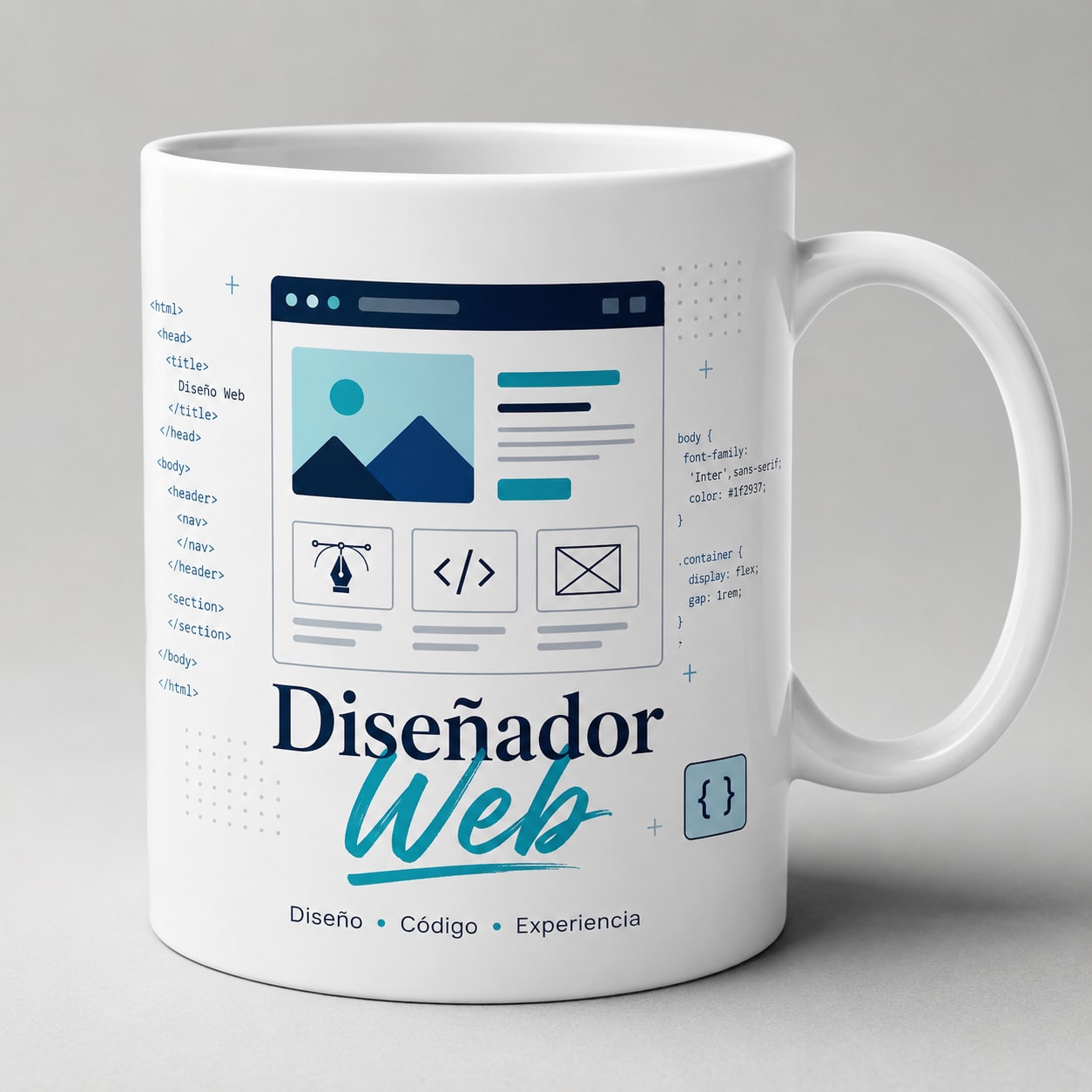 Taza DISEÑADOR WEB Modelo 1